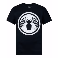 Marvel Short Sleeved T-Shirt (Mens Black) - Large