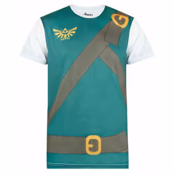 Nintendo Short Sleeved T-Shirt (Mens Green) - X-Large
