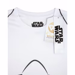 Star Wars Short Sleeved T-Shirt (Mens White)