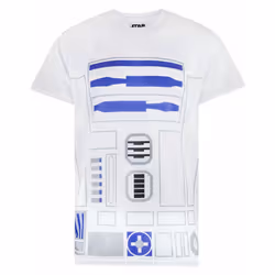 Star Wars Short Sleeved T-Shirt (Mens White) - Medium