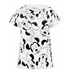 Disney Boyfriend Fit Short Sleeved T-Shirt (Womens White) - Small