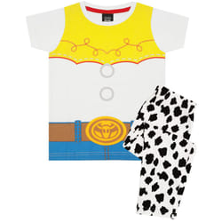 Disney Short Sleeve Long Leg Pyjama Set (Girls Black) - 11-12 Years