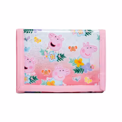 Peppa Pig All Over Print Girl's Pink Wallet