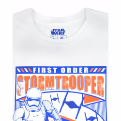 Star Wars Short Sleeved T-Shirt (Mens White) - XXX-Large