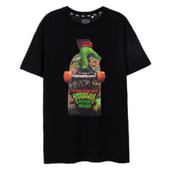 Teenage Mutant Ninja Turtles Short Sleeved T-Shirt (Mens Black) - X-Large