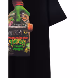 Teenage Mutant Ninja Turtles Short Sleeved T-Shirt (Mens Black) - X-Large