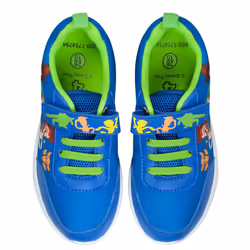 Disney Velcro Trainers (Boys Black) - 11 UK