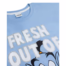Disney Short Sleeve Nightdress (Womens Blue) - Large