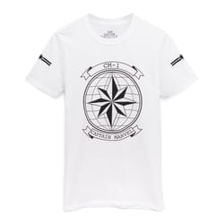 Marvel Short Sleeved T-Shirt (Womens White) - Small