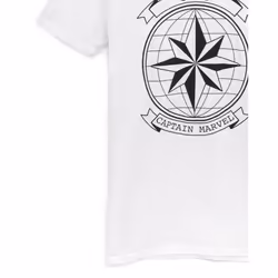 Marvel Short Sleeved T-Shirt (Womens White) - X-Large