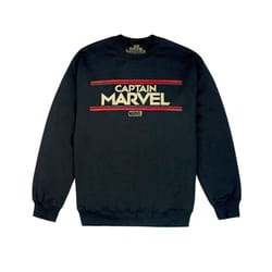 Marvel Sweatshirt (Womens Black) - X-Large