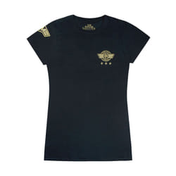 Marvel Short Sleeved T-Shirt (Womens Black) - Medium