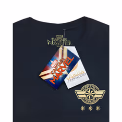 Marvel Short Sleeved T-Shirt (Womens Black) - Medium