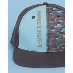 Minecraft Diamond Boys/Youth Snapback Cap - Small - Medium