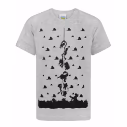 Disney Short Sleeved T-Shirt (Boys Grey) - 5-6 Years