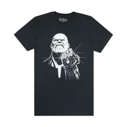 Marvel Short Sleeved T-Shirt (Mens Black) - Small