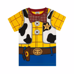 Disney Short Sleeve Short Leg Pyjama Set (Boys Blue) - 5-6 Years