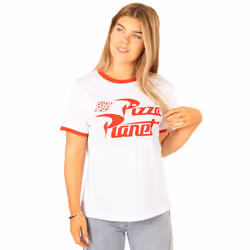 Disney Short Sleeved T-Shirt (Womens White) - Large