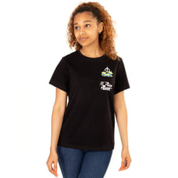 Disney Short Sleeved T-Shirt (Womens Black) - Small