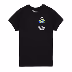 Disney Short Sleeved T-Shirt (Womens Black) - XX-Large