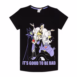 Disney Womens Black Villains Pyjamas - XL