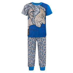 Disney Short Sleeve Long Leg Pyjama Set (Boys Blue) - 9-10 Years