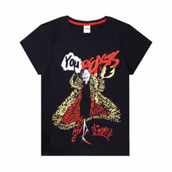 Disney T-Shirt and Lounge Pants (Womens Black) - X-Large