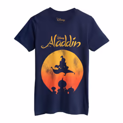 Disney Short Sleeved T-Shirt (Mens Blue) - XX-Large