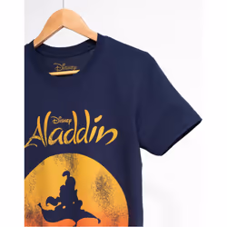 Disney Short Sleeved T-Shirt (Mens Blue) - XX-Large