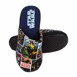 Star Wars Mule Slippers (Mens Black)