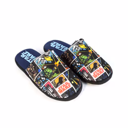 Star Wars Mule Slippers (Mens Black)