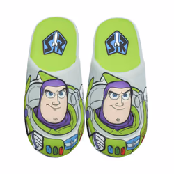 Disney 3D Slippers (Boys Green) - 1-2 UK