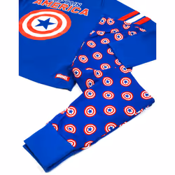 Marvel Captain America Shield Logo Boy's Pyjamas - 2-3 Years