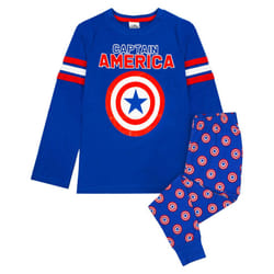 Marvel Captain America Shield Logo Boy's Pyjamas - 3-4 Years