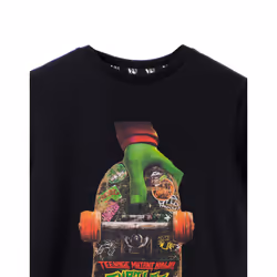 Teenage Mutant Ninja Turtles Short Sleeved T-Shirt (Boys Black) - 3-4 Years