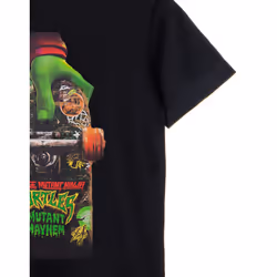 Teenage Mutant Ninja Turtles Short Sleeved T-Shirt (Boys Black) - 3-4 Years