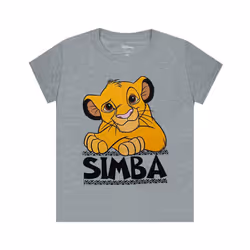 Disney Short Sleeved T-Shirt (Boys Grey)
