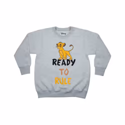 Disney Sweatshirt (Boys Grey) - 7-8 Years