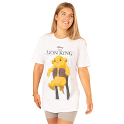 Disney Short Sleeved T-Shirt (Womens White) - Large