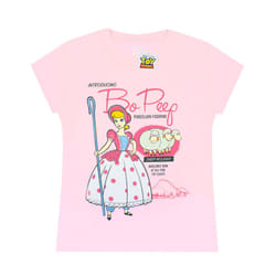 Disney Short Sleeved T-Shirt (Girls Pink) - 7-8 Years