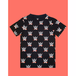 WWE Short Sleeved T-Shirt (Boys Black) - 9-10 Years