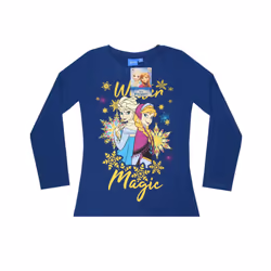 Disney Long Sleeved T-Shirt (Girls Blue) - 2-3 Years