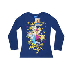 Disney Long Sleeved T-Shirt (Girls Blue) - 2-3 Years