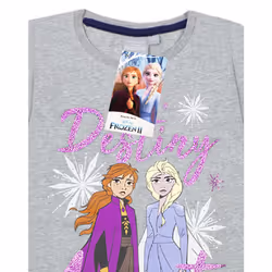 Disney Short Sleeved T-Shirt (Girls Grey) - 2-3 Years