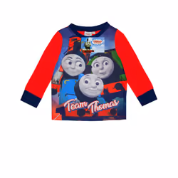 Thomas and Friends Long Sleeve Long Leg Pyjama Set (Boys Blue) - 18-24 Months