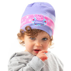 Peppa Pig Beanie Hat (Girls Purple) - S-M