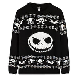 Disney The Nightmare Before Christmas Christmas Jumper (Unisex Black) - Small