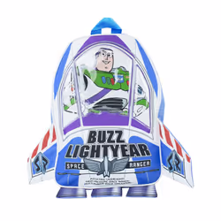 Disney Toy Story Backpack Kids Buzz Lightyear 3D Rocket Rucksack Bag One Size