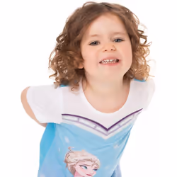 Frozen Elsa Girl's Night Dress - 7-8 Years