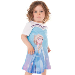 Frozen Elsa Girl's Night Dress - 9-10 Years